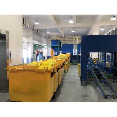 Incineratore di rifiuti medici Capacità di movimentazione della norma europea 30-200 t/d
