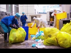 Incineratore di rifiuti medici Capacità di movimentazione della norma europea 30-200 t/d